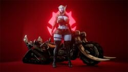 banshee_(warcraft) dark_ranger elf elf_ears elf_female female female_only forsaken horde_(warcraft) miniskirt skimpy_clothes snoopz strong_woman sylvanas_windrunner undead undead_(warcraft) undead_female world_of_warcraft