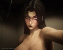 3d 3d_animation animated asian asian_female big_breasts black_hair black_lipstick blue_eyes breast_veins breasts breasts_focus covered_nipples covering female female_only long_hair marvel marvel_comics marvel_rivals meme meme_reference midnightswamie ouch_meme peter_parker psylocke psylocke_(marvel_rivals) psylocke_(vengeance) sai_(marvel) seductive seductive_look solo solo_female spider-man tagme teasing the_amazing_spider-man veiny_breasts vengeance_psylocke video x-men