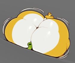 big_ass bubble_butt gale_(chip_at_night) huge_ass hyper_ass iarensfwo tagme thick_thighs wide_hips yoshi