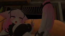 dick_out futa_only futanari raruh_(avatar) robot robot_girl tagme vrchat