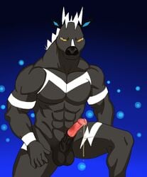 anthro buffurun male male_only pokemon solo tagme zebstrika