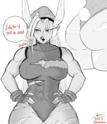 athletic_female big_ass big_breasts bunny_ears cammy_white_(cosplay) dat_ass ettso miruko my_hero_academia rumi_usagiyama street_fighter tagme