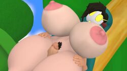 1boy 1girls 3d animated cum cumshot curvy female huge_breasts large_areolae large_breasts light-skinned_female mario_(series) mr_chazz80 nintendo nipples outercourse sfm shy_gal sound super_mario_bros. tagme thick_thighs thigh_sex video