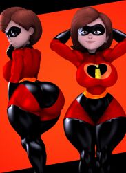 ash555 bodysuit curvy_female elastigirl helen_parr horny_female milf presenting_ass presenting_breasts seductive theashsfm voluptuous_female