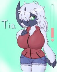 absol big_breasts breasts cynthia_(lunarspy) female furry huge_breasts pokémon_(species) pokemon storiesbalert thick_thighs wide_hips