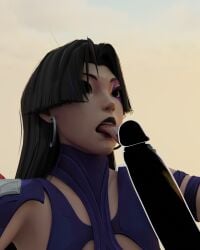 1girls 3d 3d_(artwork) licking_penis marvel_rivals one_female psylocke psylocke_(marvel_rivals) tagme vengeance_psylocke