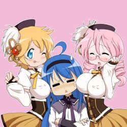 3girls female female_only konata_izumi lucky_star miyuki_takara multiple_girls patricia_martin tagme