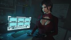 ada_wong alf3d asian asian_female big_breasts resident_evil resident_evil_4