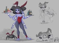 5_eyes alcohol among_us among_us_reference boobazaur bunny_ears bunnysuit don't_starve don't_starve_together dont_starve dont_starve_together fangs fangs_out fast_food female french_fries monster_girl muffet multi_arm multi_eye multi_limb smile spider_(dont_starve) spider_girl spider_humanoid tagme undertale undertale_(series) webber wine