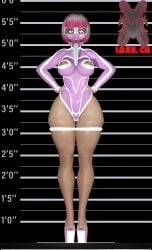 :>= big_ass big_breasts blowbot_(ibex) blowjob blowjob_face body_modification bodysuit corruption drone dronification fellatio fellatio_gesture high_heels ibex-cg ibex_(company) mind_break mind_control oc transformation