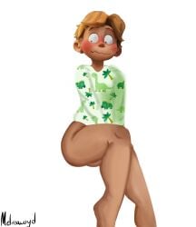 !? 1boy 1femboy ?! aaron_mitchell absurd_res absurd_resolution absurdres aged_up bad_anatomy bad_edit blonde_hair blush covering_crotch diddy edit edited embarrassed embarrassed_femboy embarrassed_male embarrassed_nude_exposure femboy femboy_only hi_res high_resolution highres kill_it_with_fire legs legs_together male_only no_background poorly_colored shirt shocked_expression short_hair sitting_on_ground slim_waist the_mitchells_vs._the_machines transparent_background watermark