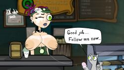 2d busty comic edit female foamy germaine_endez goth goth_girl hardu hourglass_figure neurotically_yours squirrel tagme wide_hips