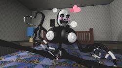 3d animatronic animatronic_female breasts female five_nights_at_freddy's five_nights_at_freddy's_4 horny horny_female huge_breasts inviting_to_sex nightmarionne pussy pussy_juice solo source_filmmaker tentacle too_horny yuuki_momofox ♡