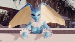 3d 3d_animation animated anthro breasts eeveelution female female_only furry fusion generation_1_pokemon generation_4_pokemon hybrid_pokemon lopunny no_sound nude pokémon_(species) pokemon pokemon_(species) pokemon_fusion pool shorter_than_30_seconds tagme vaporeon vaporunny video water