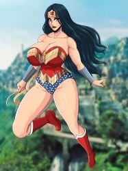 1girls amazon athletic athletic_female big_breasts breasts bust busty chest curvaceous curvy curvy_figure dc dc_comics demigod demigoddess diana_prince digital_media_(artwork) female fit fit_female hero heroine hips hourglass_figure huge_ass huge_breasts justice_league large_ass large_breasts legs leotard light-skinned_female light_skin mature mature_female ninja-8004 slim_waist solo superhero superheroine themysciran thick thick_hips thick_legs thick_thighs thighs voluptuous voluptuous_female waist wide_hips wonder_woman wonder_woman_(series)