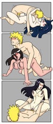 1boy 3girls blue_hair blush breasts brown_hair closed_eyes cowgirl_position doggystyle female hinata's_mother human hyuuga_hanabi hyuuga_hinata large_penis long_hair male mattwilson83 mother_and_daughter naruto naruto_shippuden nude open_mouth orgasm penis pubic_hair pussy saliva short_hair sideboob sisters spiky_hair straight swingers tan_penis tan_skin uzumaki_naruto yellow_hair