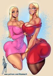 2girls age_difference ass big_ass big_breasts big_thighs bottom_heavy breasts bust busty chest curvaceous curvy curvy_figure daughter digital_media_(artwork) disney female female_focus henrik-drake hhammerh hips hourglass_figure huge_ass huge_breasts huge_thighs human jessica_(kim_possible) jessica_richards kim_possible large_ass large_breasts large_thighs legs light-skinned_female light_skin mature mature_female milf mother mother_and_daughter multiple_girls original_character original_characters rosalee_richards rsahnp slim_waist thick thick_hips thick_legs thick_thighs thighs voluptuous voluptuous_female waist wide_hips