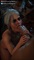 ciri from the witcher (series) by tomoganim