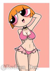 blossom (powerpuff girls) from powerpuff girls by klaussaurio
