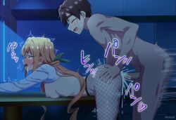 100_kanojo 1girl 1girls ai_generated anime breasts curvy curvy_female curvy_figure eyes female fit hair inda_karane kimi_no_koto_ga_dai_dai_dai_dai_daisuki_na_100-nin_no_kanojo nsfw stickyai tits voluptuous