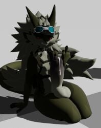 3d_(artwork) angry anthro balls big_balls big_penis bodily_fluids cadberry cum digital_media_(artwork) erection femboy flage foreskin gay gay_anal genital_fluids genitals gesture hand_gesture hi_res homosexual homosexual_male humanoid_genitalia humanoid_penis leaking leaking_cum male male/male male_focus male_only male_penetrated middle_finger novabeast penis penis_over_thigh solo