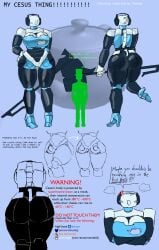 1girl big_ass cesus_(the_battle_bricks) roblox roblox_game robloxian suggestive the_battle_bricks tumore