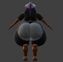 3d_model a-pose back_view bbw beanie-3 chubby chubby_female fat fat_female huge_ass model overweight overweight_female rachel_waterman_(the_walten_files) sheep sheep_witch sheep_witch_(twf) tagme the_mysterious_house the_walten_files