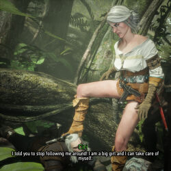 1girls 2boys cd_projekt_red ciri comic currysfm dark-skinned_male dark_skin female geralt_of_rivia interracial small_penis small_penis_humiliation stepfather_and_stepdaughter the_witcher_(series) the_witcher_3:_wild_hunt