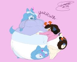 big_ass big_breasts breasts bubble_butt character_request female furry huge_ass huge_breasts me tag thick_thighs transsheep wide_hips