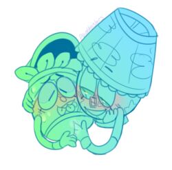 1ambiguous 1boy 1other 2016 :3 :d animate_inanimate artist_name bad_id blush blushing button_nose can clouds dont_hug_me_im_scared duo eyebrows eyes_closed gloves lamp lamp_(dhmis) looking_at_another looking_at_partner looking_pleasured male/ambiguous male/other no_legs non-human non-human_only on_back pleasure_face pleasured pussy pussy_juice sex smile smiling smiling_at_partner source_not_archived spinach spinach_can_(dhmis) unknown_gender unusual_anatomy vagina vaginal vaginal_fluids vaginal_insertion vaginal_juices vaginal_penetration vegetable watermark white_background