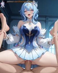 1boy 1girl 1girls adult adult_female ai_generated amazon_position ankle_grab assertive bare_shoulders big_breasts big_cock big_dick big_penis blue_hair boobs breasts bust busty busty_female busty_girl clothes clothing cock detached_sleeves dick dominant dominant_female domination dress fancy_clothing female female_dominating_male female_domination female_on_male female_on_top female_riding_male femdom first_person_view genshin_impact girl girl_on_top hair_between_eyes hair_ornament hetero hetero_sex hoyoverse huge_cock huge_penis large_breasts long_penis machine_muse male male_pov mature mature_body mature_female mihoyo mouth_open odette_(genshin_impact) open_mouth penis pov pov_male purple_eyes pussy riding riding_cock riding_dick riding_penis sexy sexy_body sleeves snezhnaya_girls solo_focus submissive submissive_male tits tongue tongue_out tongue_visible uncensored vagina vaginal vaginal_insertion vaginal_penetration vaginal_sex watermark