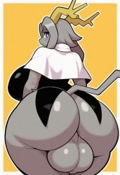 1futa ai_generated ass backsack balls ballsack big_ass big_balls big_boobs big_breasts big_butt boobs bottomless breasts butt dickgirl futa futanari pseudoregalia sybil_(pseudoregalia) thicc thick_thighs
