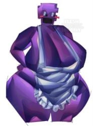 1girls ass ass_bigger_than_head bbw big_areola big_breasts big_nipples big_thighs bra breasts breasts_bigger_than_head breasts_out bubble_ass bubble_butt busty busty_female chubby chubby_female curvaceous curvaceous_body curvaceous_female curvaceous_figure curves curvy curvy_body curvy_female curvy_figure curvy_hips enormous_breasts fat_ass five_nights_at_freddy's fleshpie669 genderswap genderswap_(mtf) giant_breasts gigantic_breasts huge_breasts huge_thighs large_breasts massive_ass massive_breasts massive_thighs nipples panties purple_guy_(fnaf) rule_63 solo thick_ass thick_legs thick_thighs thunder_thighs thunderthighs tits tits_bigger_than_head tits_out voluptuous voluptuous_female wide_hips wide_thighs apron apron_only