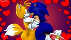 2023 2boys 3d 3d_(artwork) 720p ass big_ass bottom_heavy_femboy couple couple_(romantic) cute femboy femboy_on_male femboy_sonic femboy_sonic_the_hedgehog fox gay hedgehog holding_partner homosexual huge_ass hugging_partner interspecies kissing kissing_partner love love_hearts male male_only miles_tails_prower mobian_(species) safe_for_work sega sonic_(series) sonic_the_hedgehog surprise_kiss surprised tails_the_fox theashsfm wholesome wholesome_couple wholesome_hug yaoi