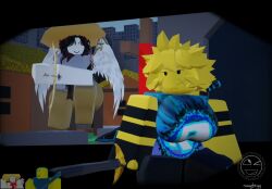 2girls 3d ass breasts flight_(the_battle_bricks) reference_image roblox roblox_game robloxian rule_63 sword_battler_(the_battle_bricks) tagme tbbfanatic the_battle_bricks thighs tumore