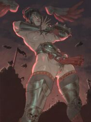 nemesis (hades) from greek mythology by pulkamen
