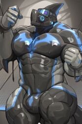 abs anthro aquatic arm_fin barazoku big_muscles big_pecs chest_markings clothing dripping drone dronesuit dronification eyewear fin fish gas_mask goggles head_fin hi_res hypnosis latex latex_clothing latex_skinsuit latex_tentacles liquid_latex male markings mask mind_control muscular muscular_arms muscular_legs muscular_male null_bulge pecs raised_arm restrained restrained_by_tentacles shark simple_background skinsuit solo spiral spiral_eyes standing superhero_costume tail tentacle_on_penis tentacles tight_clothing uriex