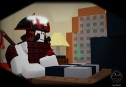 1boy 3d fury_(the_battle_bricks) masturbation penis roblox roblox_game robloxian tagme tbbfanatic the_battle_bricks tumore