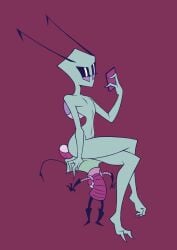 2023 2_toes 2boys 3_fingers alien alien_humanoid almighty_tallest_purple antennae_(anatomy) arched_back ass bulging_eyes butt claws clothed clothed_male clothing crossed_legs curling_toes digital_drawing_(artwork) digital_media_(artwork) duo electronics eyelashes facesitting feet femboy feminine_male fingers full-length_portrait girly glistening_eyelids green_body green_skin hand_on_face hi_res holding_object holding_phone humanoid invader_zim irken lewdofdoom lidded_eyes long_legs looking_at_phone male male_only narrowed_eyes nickelodeon nude nude_male outtabellets pak phone pose purple_background purple_eyes red_clothing red_eyes seductive seductive_pose simple_background sitting sitting_on_face sitting_on_person size_difference skinny skinny_male slim slim_male small_waist the_almighty_tallest toes unusual_anatomy zim
