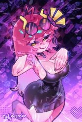 mina ashido from boku no hero academia by tuif