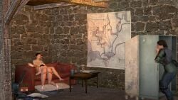 3d almost_caught asian_female big_ass big_breasts brown_hair_female citizen_(half-life_2) exposed_ass exposed_breasts female_02_(half-life_2) female_04_(half-life_2) female_05_(half-life_2) grabbing_head half-dressed half-life_(series) half-life_2 hiding_behind_wall oblivious pantless rebel_(half-life_2) sex_at_work smile thick_thighs white_female wide_hips eating_pussy legs_spread eating_out lesbian_couple lesbian lesbian_sex lesbians multiple_girls