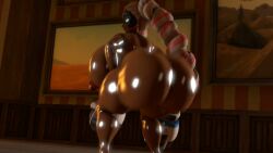 1girls 3d 3d_animation animated arms_(game) ass ass_bigger_than_head big_ass big_breasts big_butt blue_eyes breasts commission commissioner_upload completely_nude completely_nude_female dancing dark-skinned_female dark_skin face_mask female female_only huge_ass huge_breasts huge_butt ironhawk jiggling_ass large_ass long_hair naked naked_female nintendo nipples no_sound nude nude_female sfm shaking_ass shiny_skin source_filmmaker tagme thick_thighs thighs twerking twintelle video