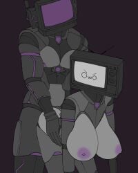 1boy 1girl1boy 1girls dark_tv_man_(skibidi_toilet) doggy doggy_position doggy_style doggystyle energized_tvman_(skibidi_toilet) flightriskbiter glowing_genitalia glowing_markings glowing_nipples hands_on_hips hanging_breasts larger_male male/female male_penetrating_female muscles owo robot robot_boy robot_girl robot_humanoid robot_joints sex sex_from_behind skibidi_toilet skibidi_toilet_(skibidi_toilet) tv_head tv_man tv_man_(skibidi_toilet) tv_woman_(skibidi_toilet) tvman tvman_(skibidi_toilet) tvwoman tvwoman_(skibidi_toilet)