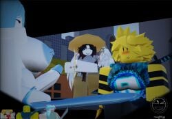 1futa 2girls 3d areolae breasts erection flight_(the_battle_bricks) nipples penis reference_image roblox roblox_game robloxian rule_63 sword_battler_(the_battle_bricks) tagme tbbfanatic the_battle_bricks thighs tumore windforce_(the_battle_bricks)