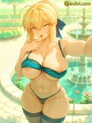 artoria pendragon from fate (series) by frytime