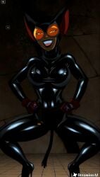 ai ai-created ai_art ai_generated animated batman_(series) catwoman catwoman_(the_batman) dc_comics tagme the_batman_(tv_series) video