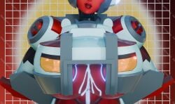 transformers transformers_animated red_alert big_breasts white_body red_highlights red_lipstick blue_nipples nipples areolae areola female cybertronian autobot soundpunk501 2026 3d 3d_render 3d_(artwork)