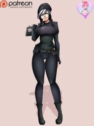 1girls dokkaebi_(rainbow_six) female female_focus female_only law-zilla rainbow_six rainbow_six_siege tagme