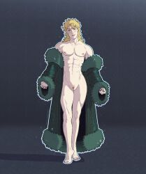 1cuntboy cuntboy cuntboy_only dio_brando functionally_nude intersex jojo's_bizarre_adventure nineinchclawz pale_skin solo tagme