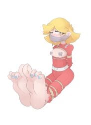 bondage clover_(totally_spies) ecchigrill feet feet_fetish foot foot_fetish soles soles_fetish stickerhentai tied_up toes toes_fetish totally_spies